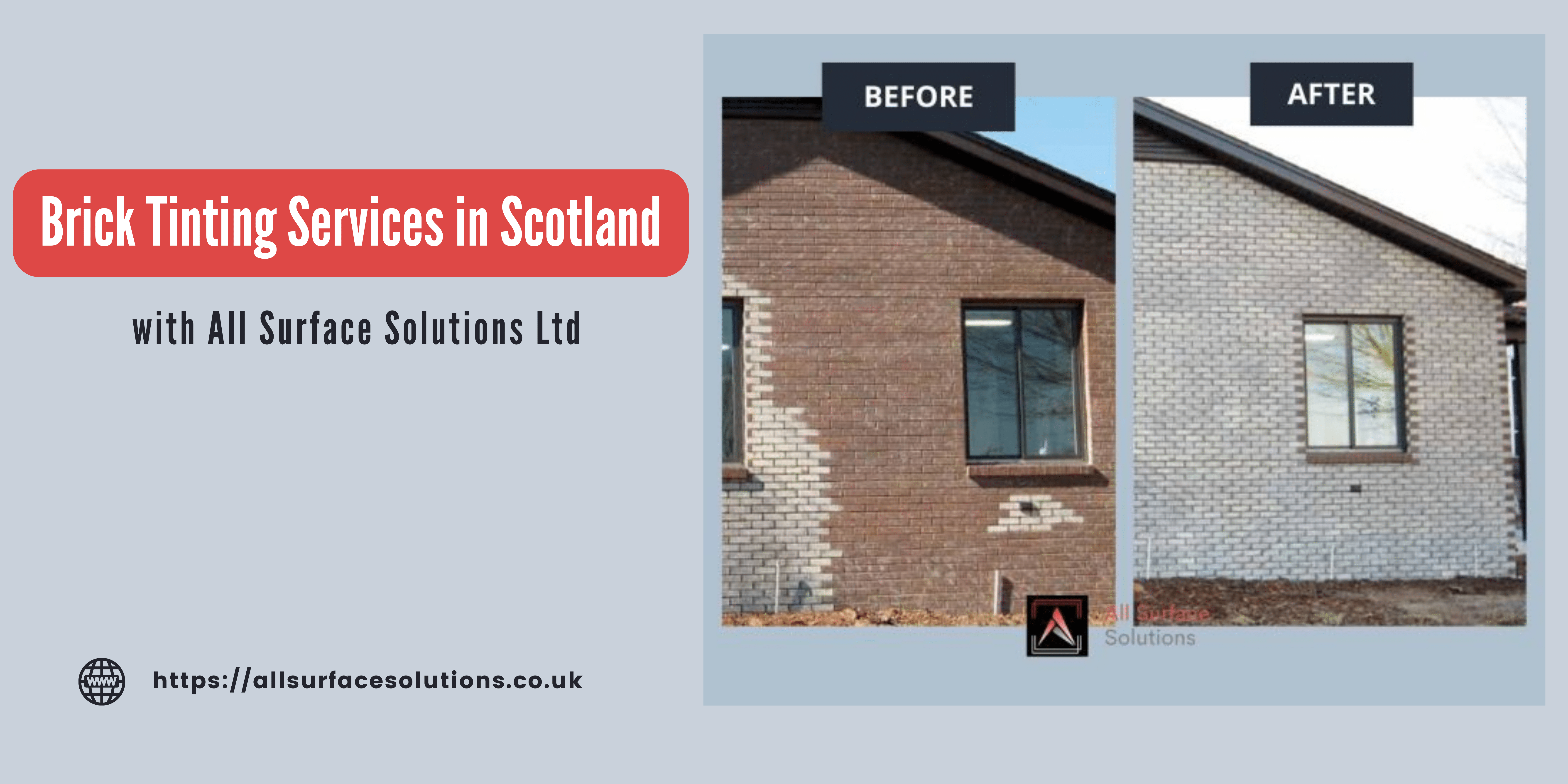 Brick Tinting Services in Scotland