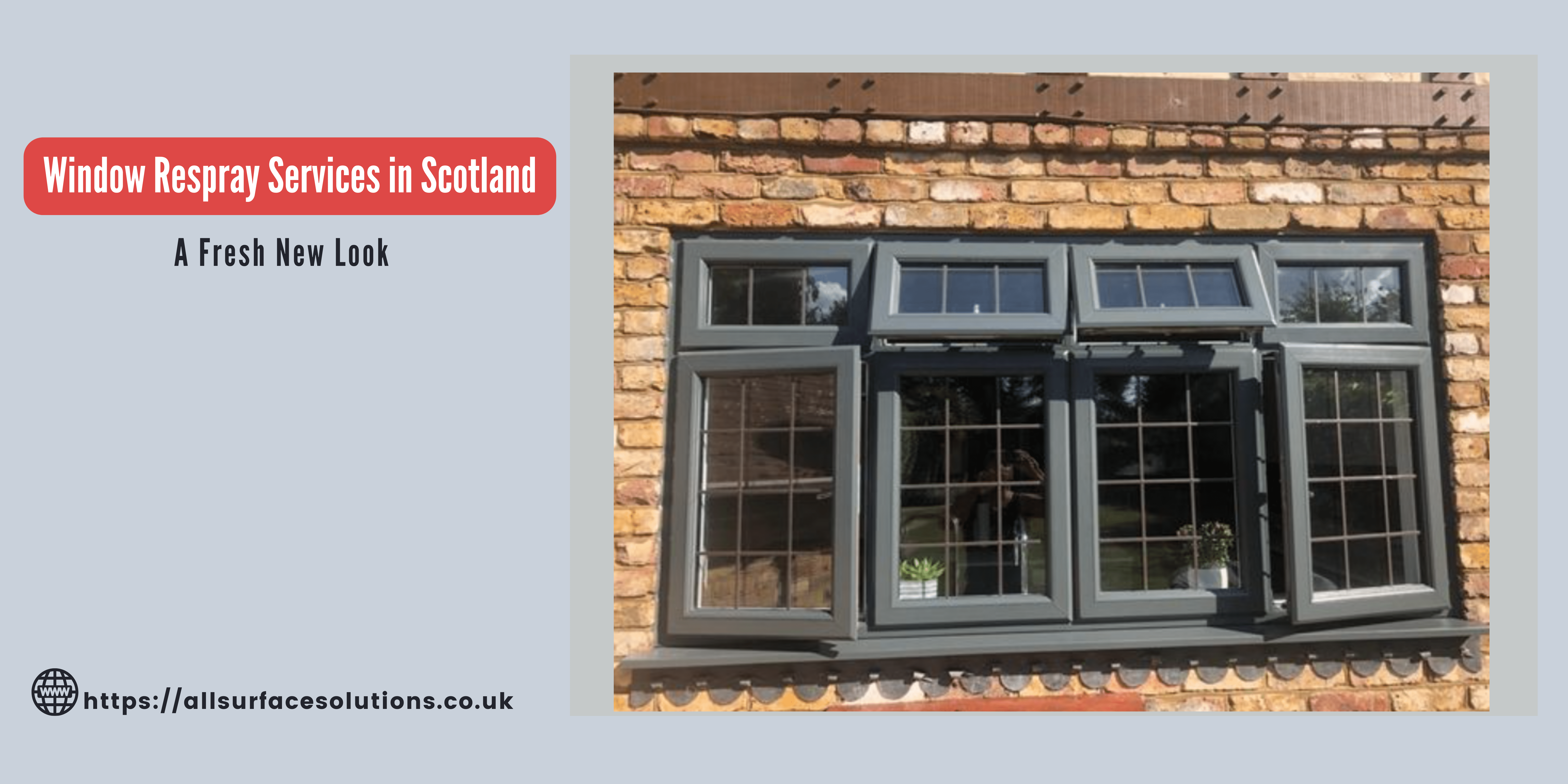 Window Respray Services in Scotland